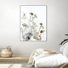 These Days 1 by Design Fabrikken on GIANT ART - black,white contemporary, floral/still life, minimalist