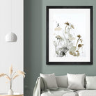 These Days 1 by Design Fabrikken on GIANT ART - black,white contemporary, floral/still life, minimalist