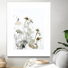 These Days 1 by Design Fabrikken on GIANT ART - black,white contemporary, floral/still life, minimalist