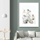 These Days 1 by Design Fabrikken on GIANT ART - black,white contemporary, floral/still life, minimalist