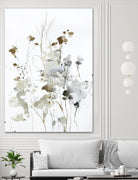 These Days 2 by Design Fabrikken on GIANT ART - black,white contemporary, floral/still life, minimalist
