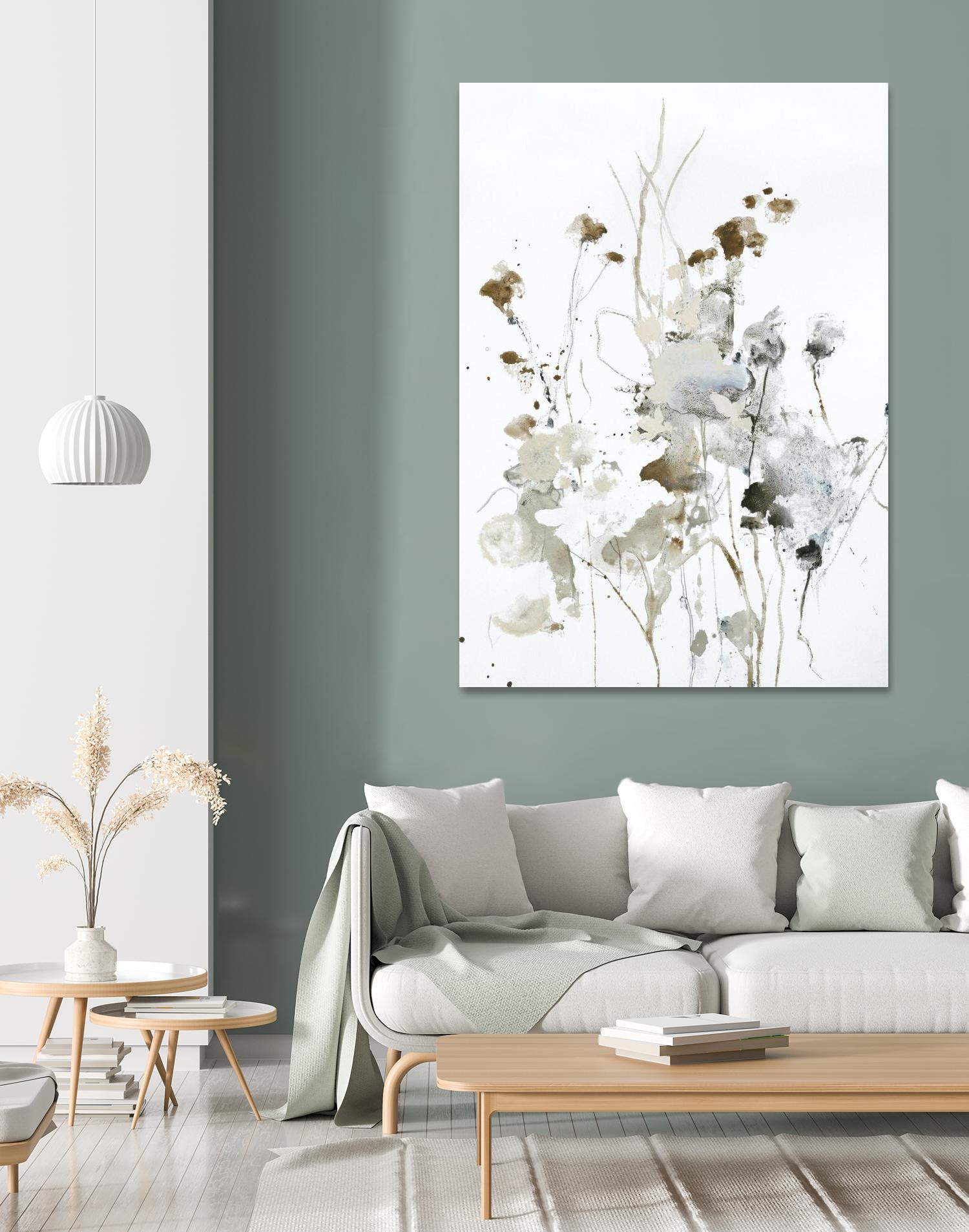 These Days 2 by Design Fabrikken on GIANT ART - black,white contemporary, floral/still life, minimalist