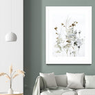 These Days 2 by Design Fabrikken on GIANT ART - black,white contemporary, floral/still life, minimalist
