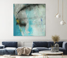 Into the Surf One by Michelle Oppenheimer on GIANT ART - grey abstract