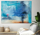 Out to Sea by Michelle Oppenheimer on GIANT ART - grey abstract