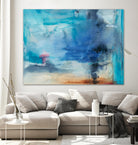 Out to Sea by Michelle Oppenheimer on GIANT ART - grey abstract