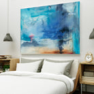 Out to Sea by Michelle Oppenheimer on GIANT ART - grey abstract