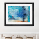 Out to Sea by Michelle Oppenheimer on GIANT ART - grey abstract