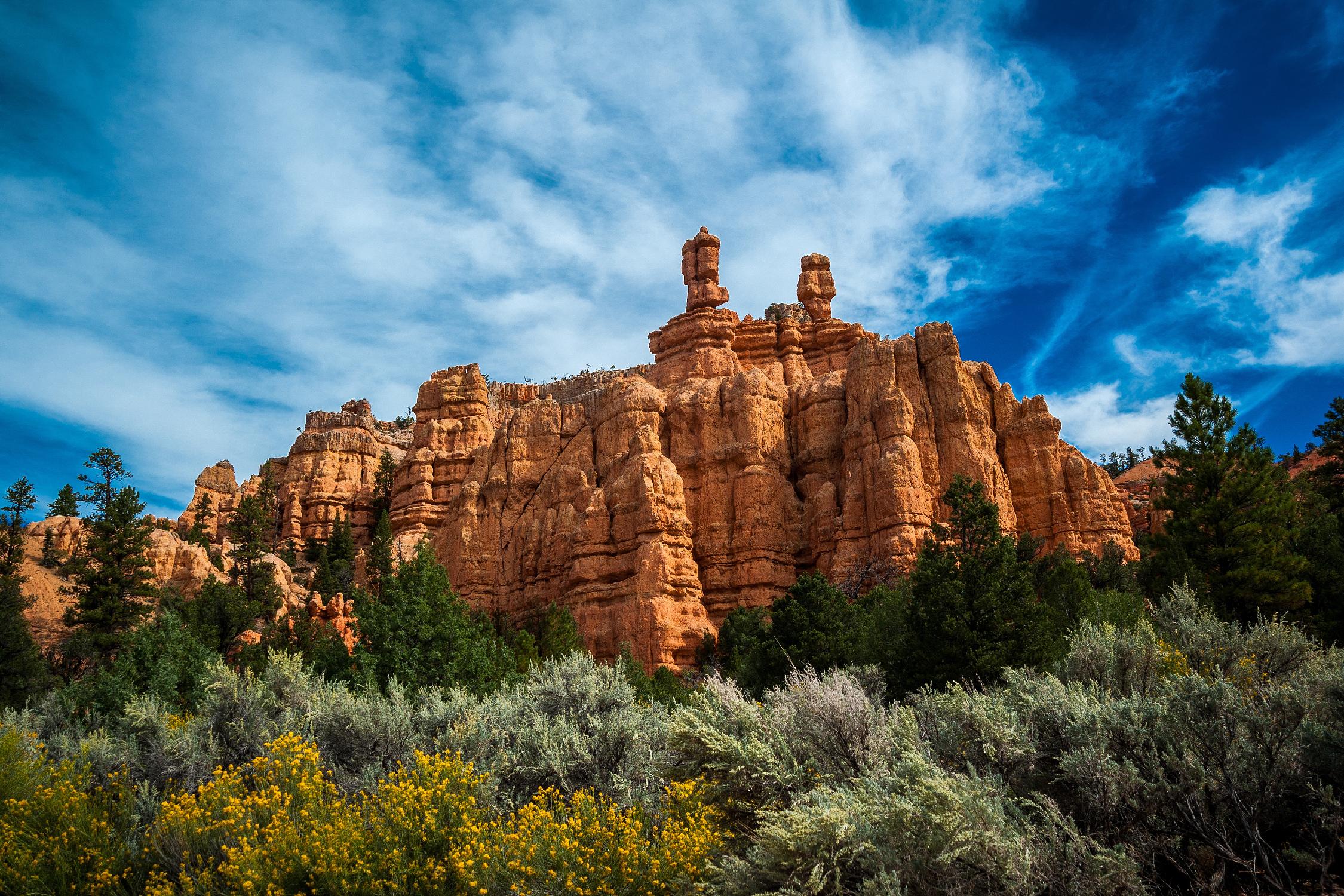 Red Canyon by Tim Oldford on GIANT ART - multicolor photography; landscapes