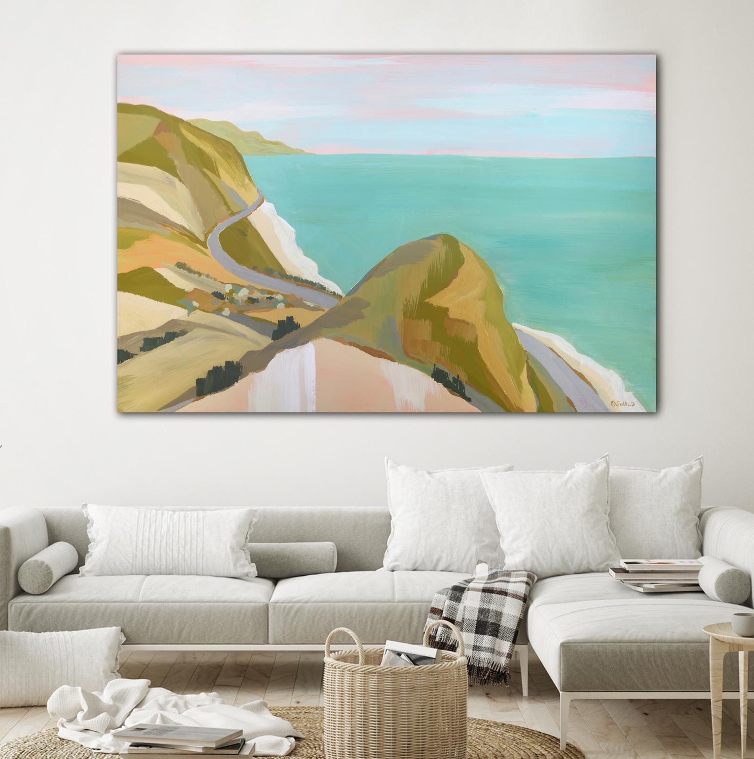 Big Sycamore Canyon by Pete Oswald on GIANT ART - multicolor landscapes; coastal