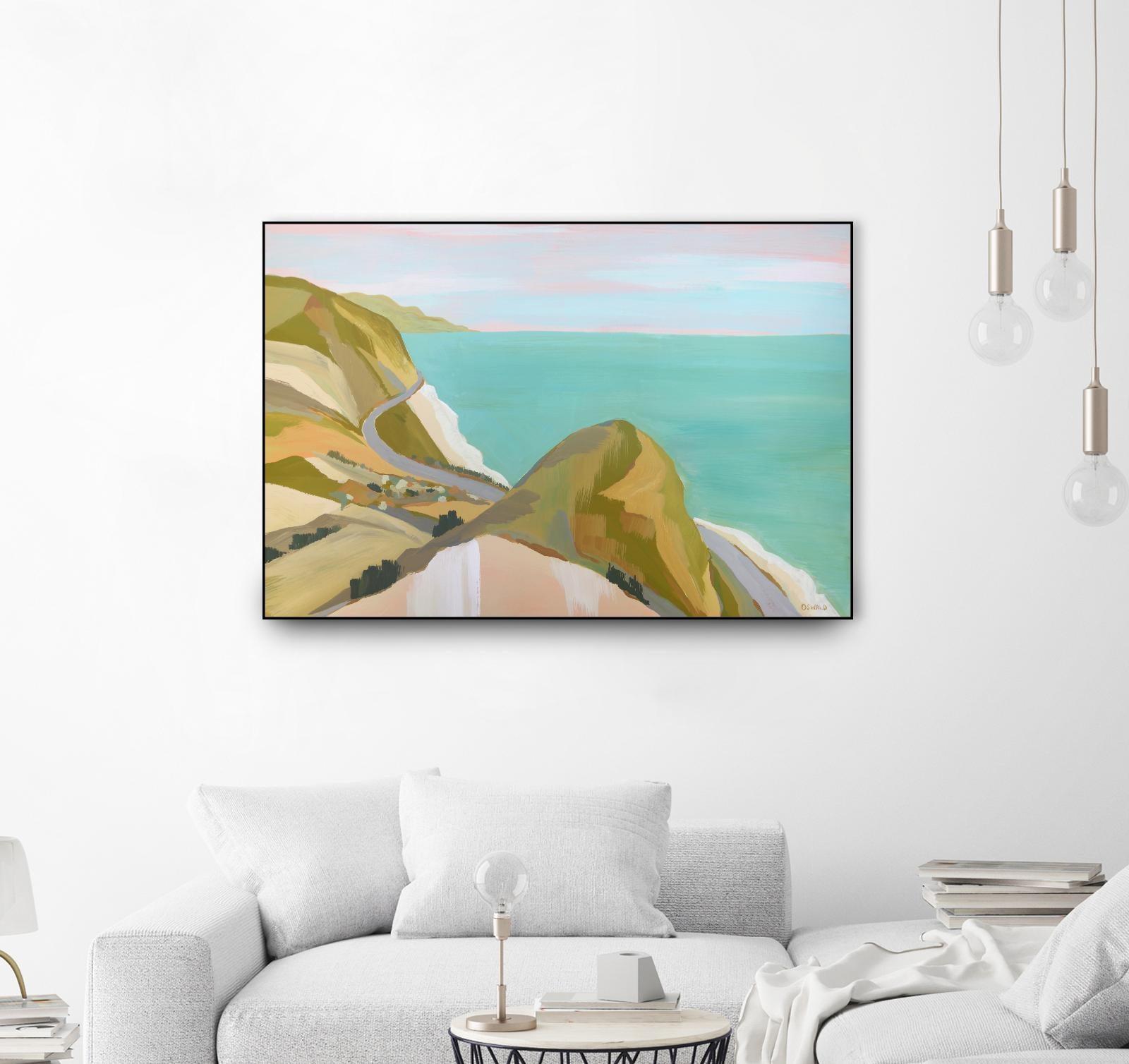 Big Sycamore Canyon by Pete Oswald on GIANT ART - multicolor landscapes; coastal