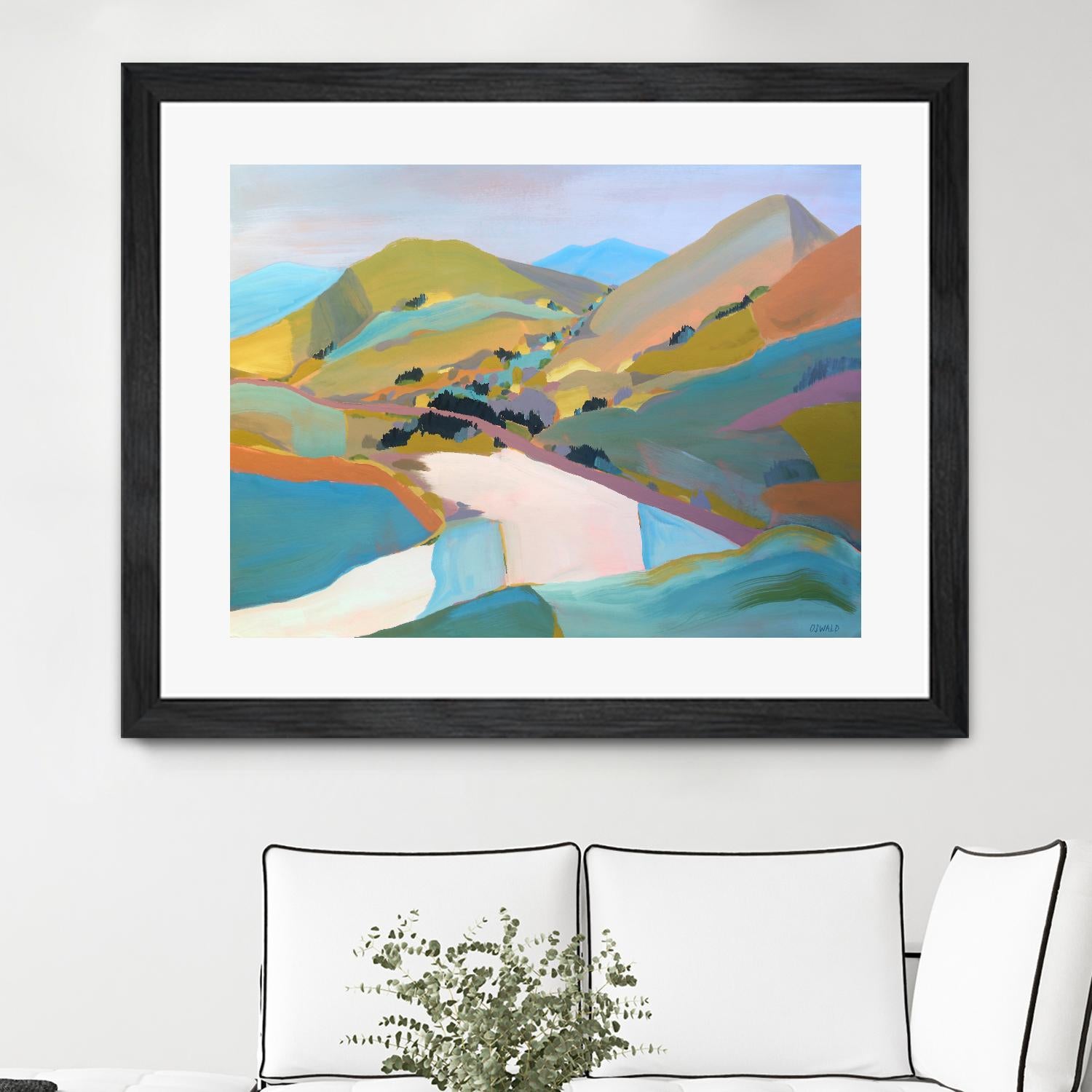 PCH by Pete Oswald on GIANT ART - multicolor landscapes; coastal