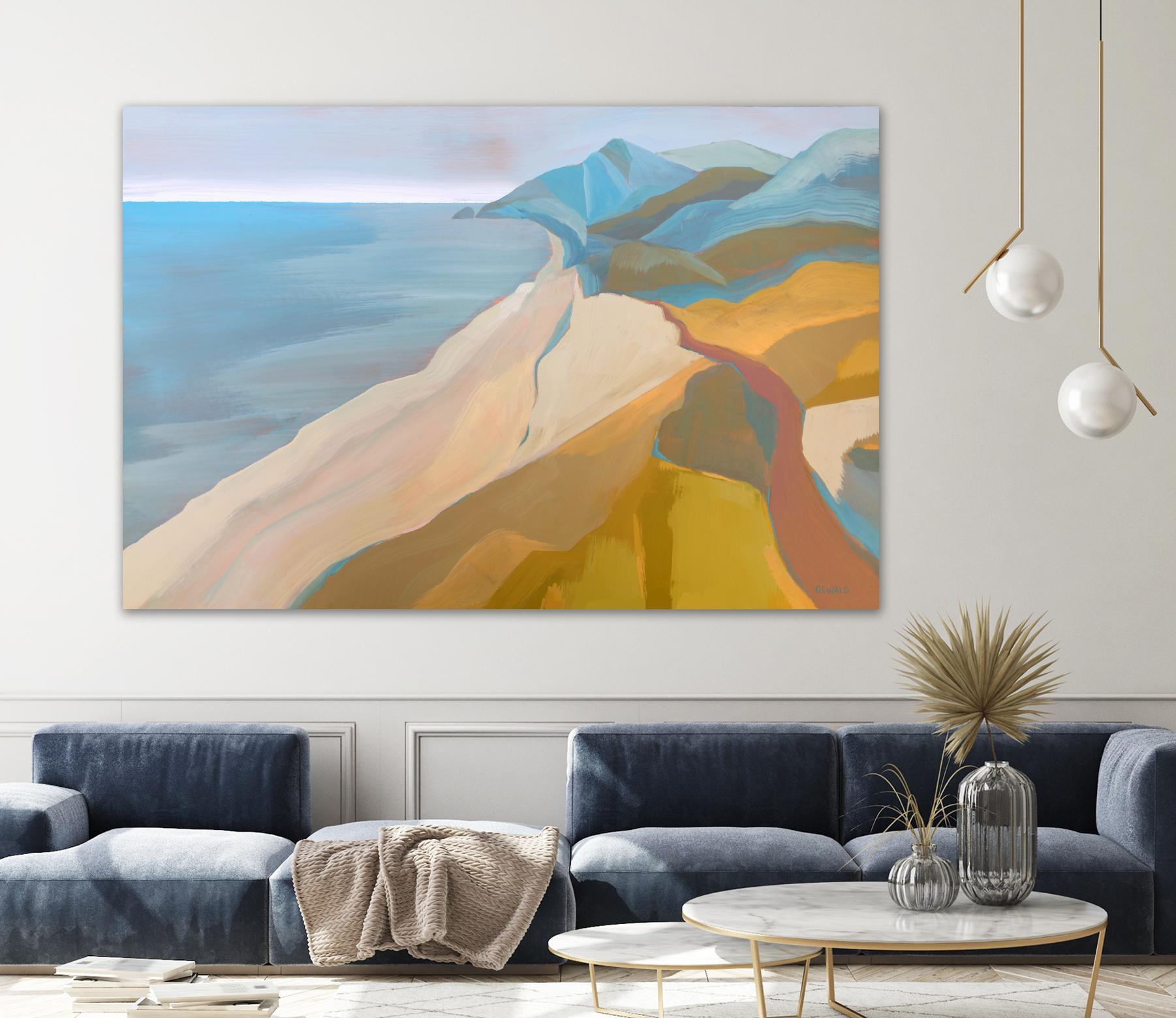 Point Mugu by Pete Oswald on GIANT ART - multicolor landscapes; coastal
