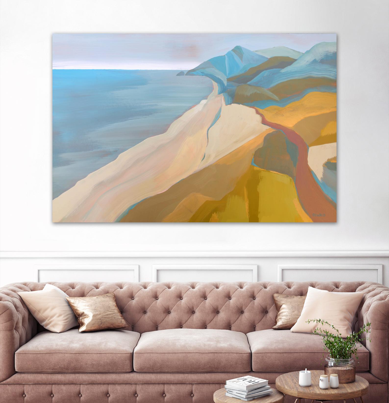 Point Mugu by Pete Oswald on GIANT ART - multicolor landscapes; coastal