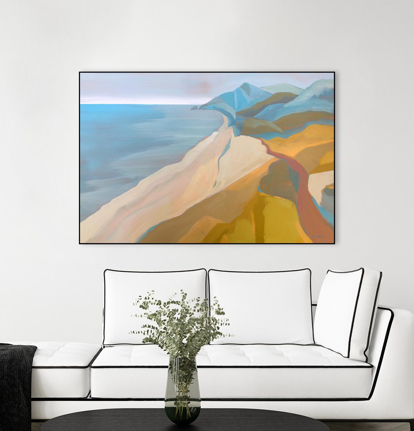 Point Mugu by Pete Oswald on GIANT ART - multicolor landscapes; coastal