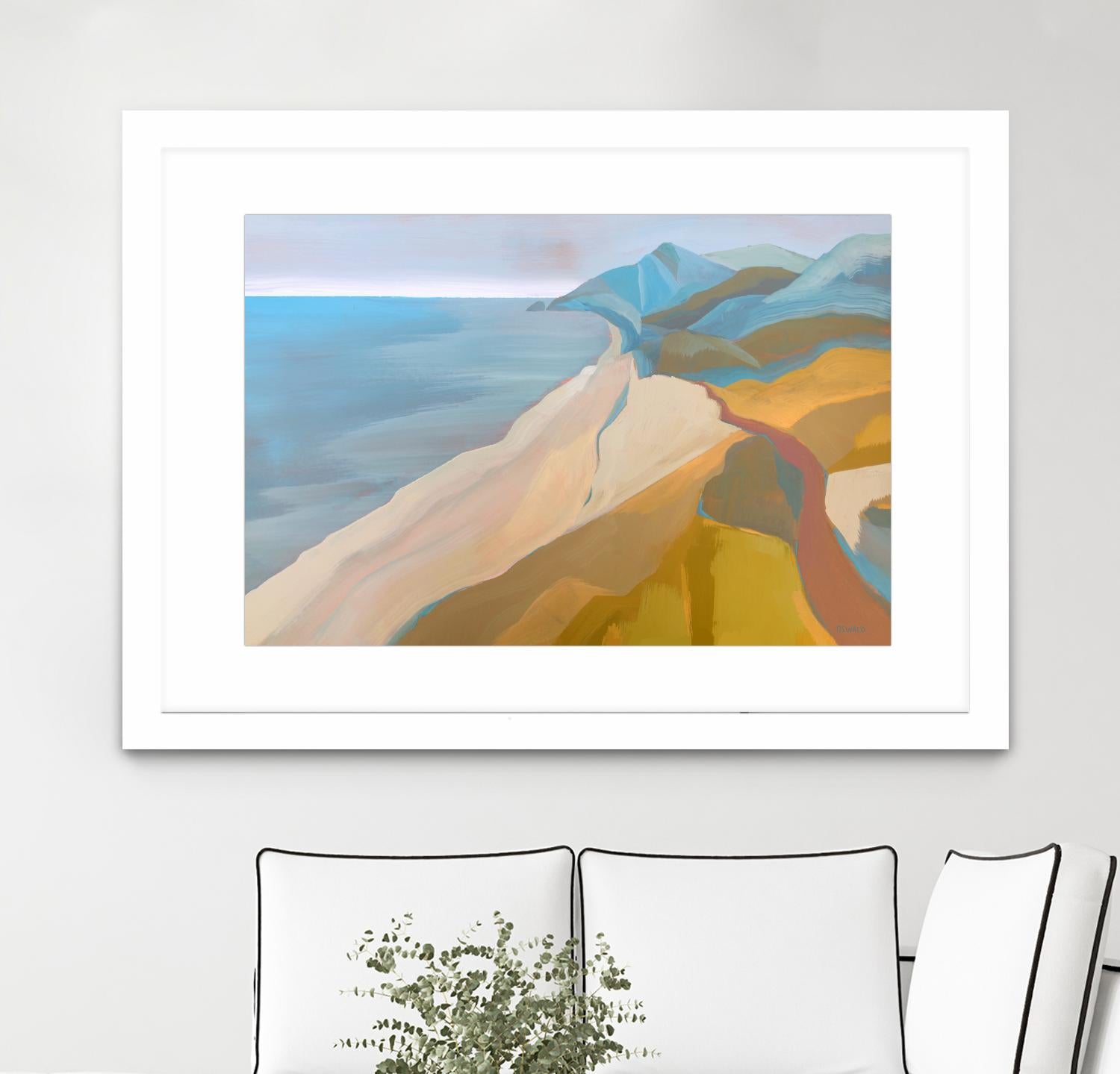 Point Mugu by Pete Oswald on GIANT ART - multicolor landscapes; coastal