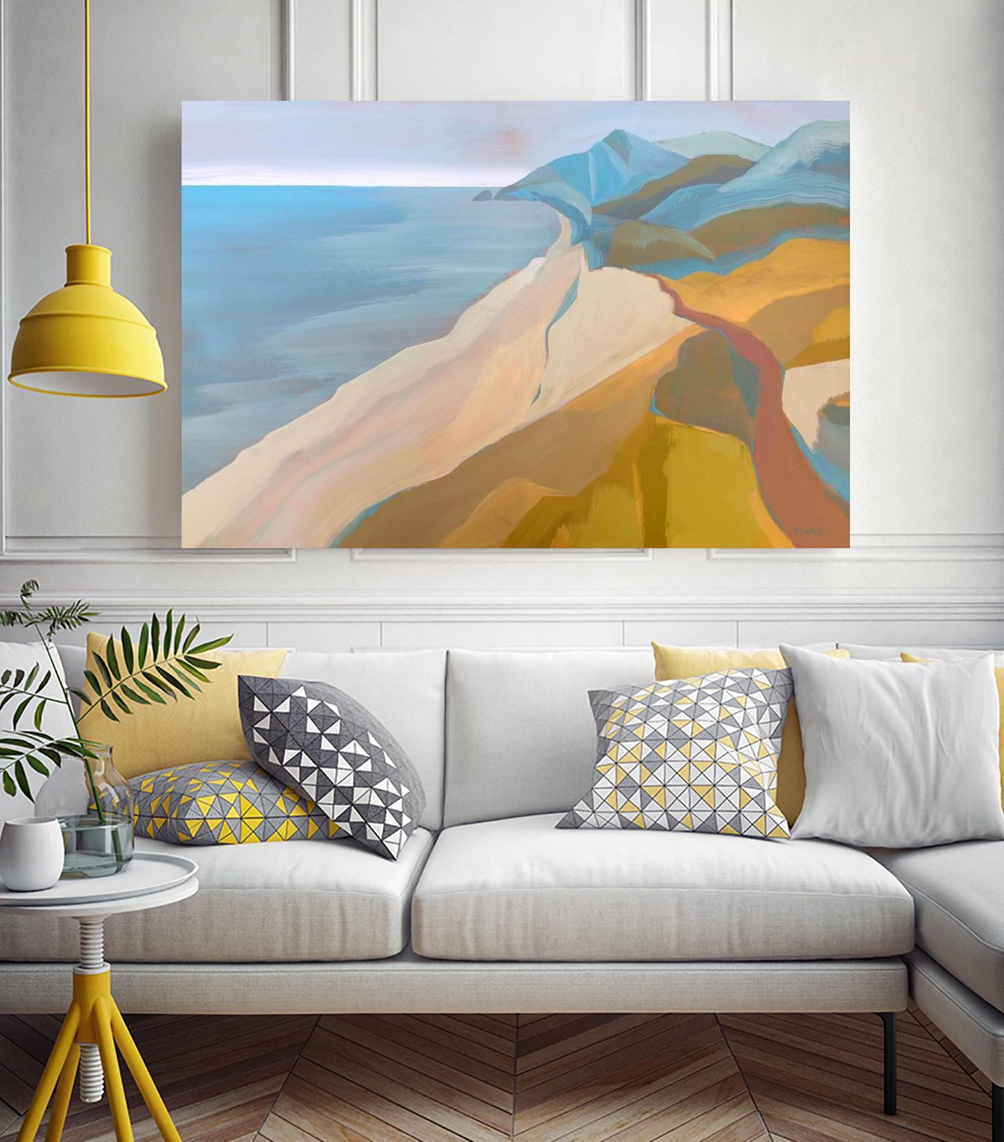 Point Mugu by Pete Oswald on GIANT ART - multicolor landscapes; coastal