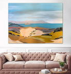 San Luis Obispo by Pete Oswald on GIANT ART - multicolor landscapes; coastal
