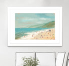 Santa Monica Beach by Pete Oswald on GIANT ART - multicolor coastal; landscapes