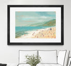Santa Monica Beach by Pete Oswald on GIANT ART - multicolor coastal; landscapes