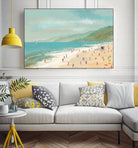 Santa Monica Beach by Pete Oswald on GIANT ART - multicolor coastal; landscapes
