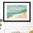 Santa Monica Beach by Pete Oswald on GIANT ART - multicolor coastal; landscapes