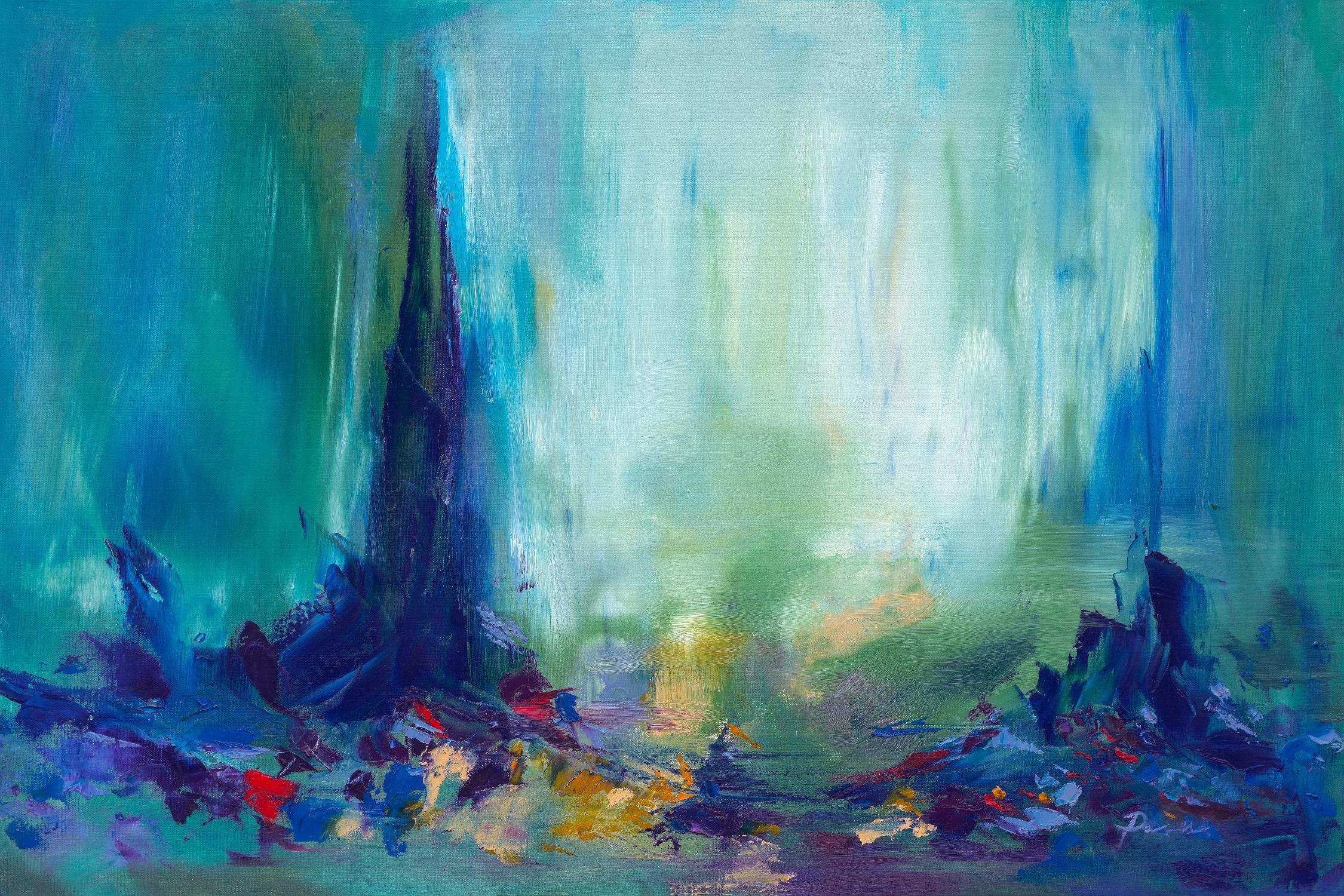 Here and There by Sarah Parsons on GIANT ART - multicolor abstracts; contemporary