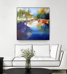 Morning at Cobram by Craig Trewin Penny on GIANT ART - multicolor landscapes