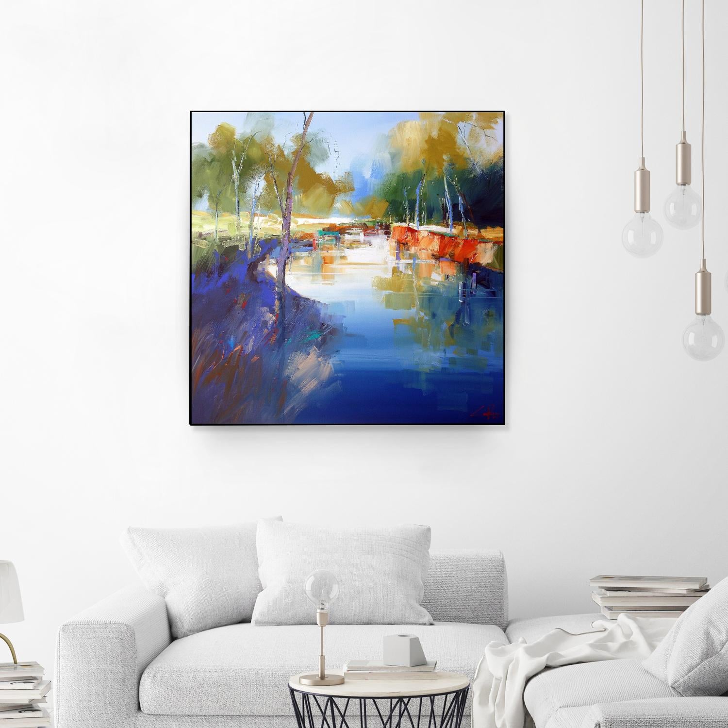 Morning at Cobram by Craig Trewin Penny on GIANT ART - multicolor landscapes