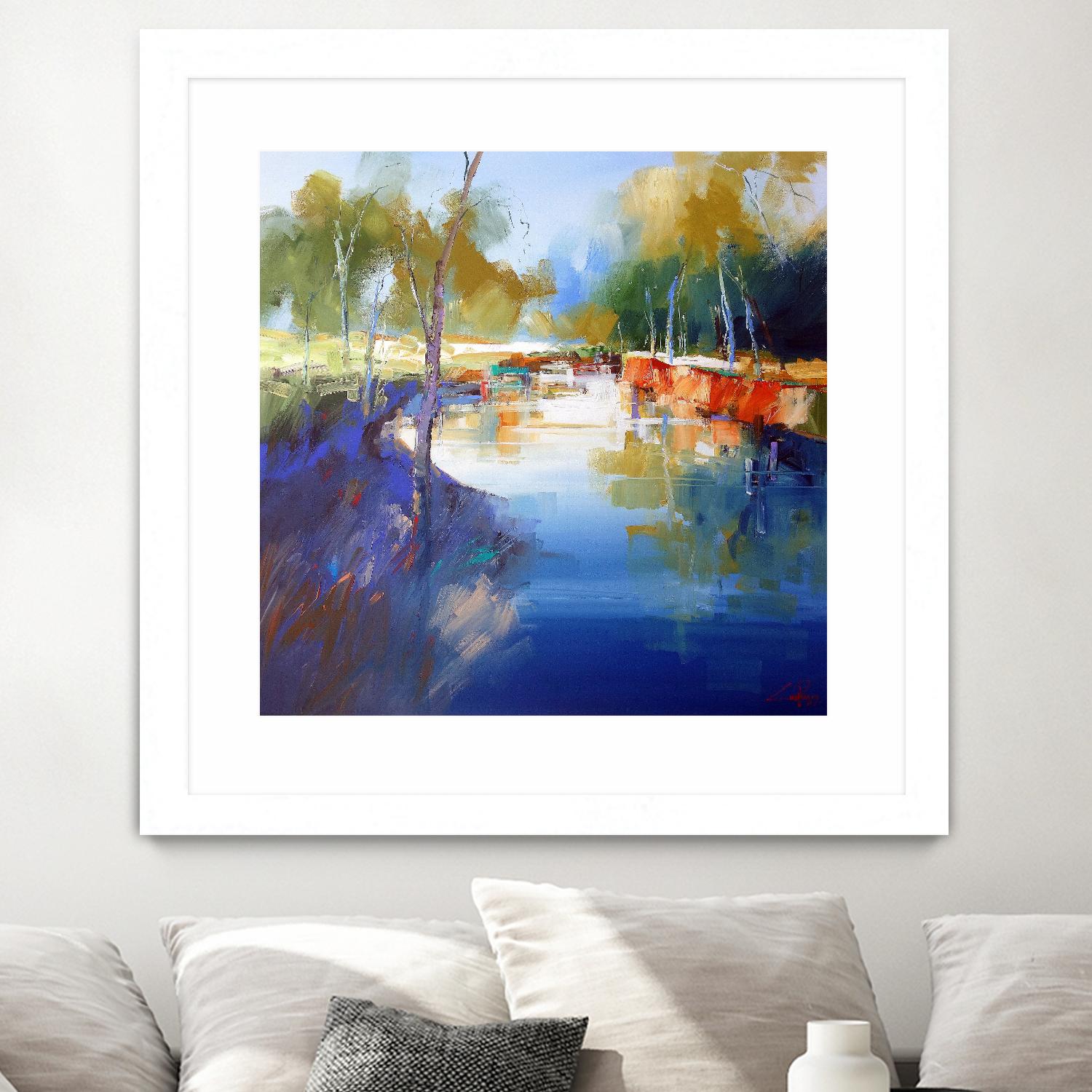 Morning at Cobram by Craig Trewin Penny on GIANT ART - multicolor landscapes