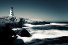 Lighthouse, Peggy’s Cove by David W. Pollard on GIANT ART - multicolor photography; coastal; landscapes