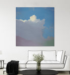 Sundae by Cap Pannell on GIANT ART - blue, yellow contemporary, landscapes, clouds