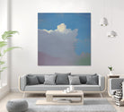 Sundae by Cap Pannell on GIANT ART - blue, yellow contemporary, landscapes, clouds