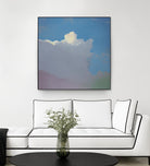 Sundae by Cap Pannell on GIANT ART - blue, yellow contemporary, landscapes, clouds