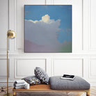 Sundae by Cap Pannell on GIANT ART - blue, yellow contemporary, landscapes, clouds