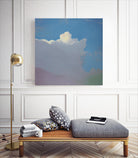 Sundae by Cap Pannell on GIANT ART - blue, yellow contemporary, landscapes, clouds