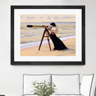 Outlook by Peter Quidley on GIANT ART - multicolor figurative; coastal