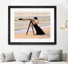 Outlook by Peter Quidley on GIANT ART - multicolor figurative; coastal