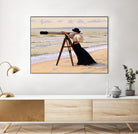 Outlook by Peter Quidley on GIANT ART - multicolor figurative; coastal