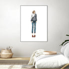 Portfolio 055 by Nancy Riegelman on GIANT ART - multicolor figurative