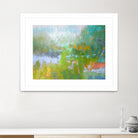 Southern Charm by Jane Schmidt on GIANT ART - multicolor landscapes; contemporary