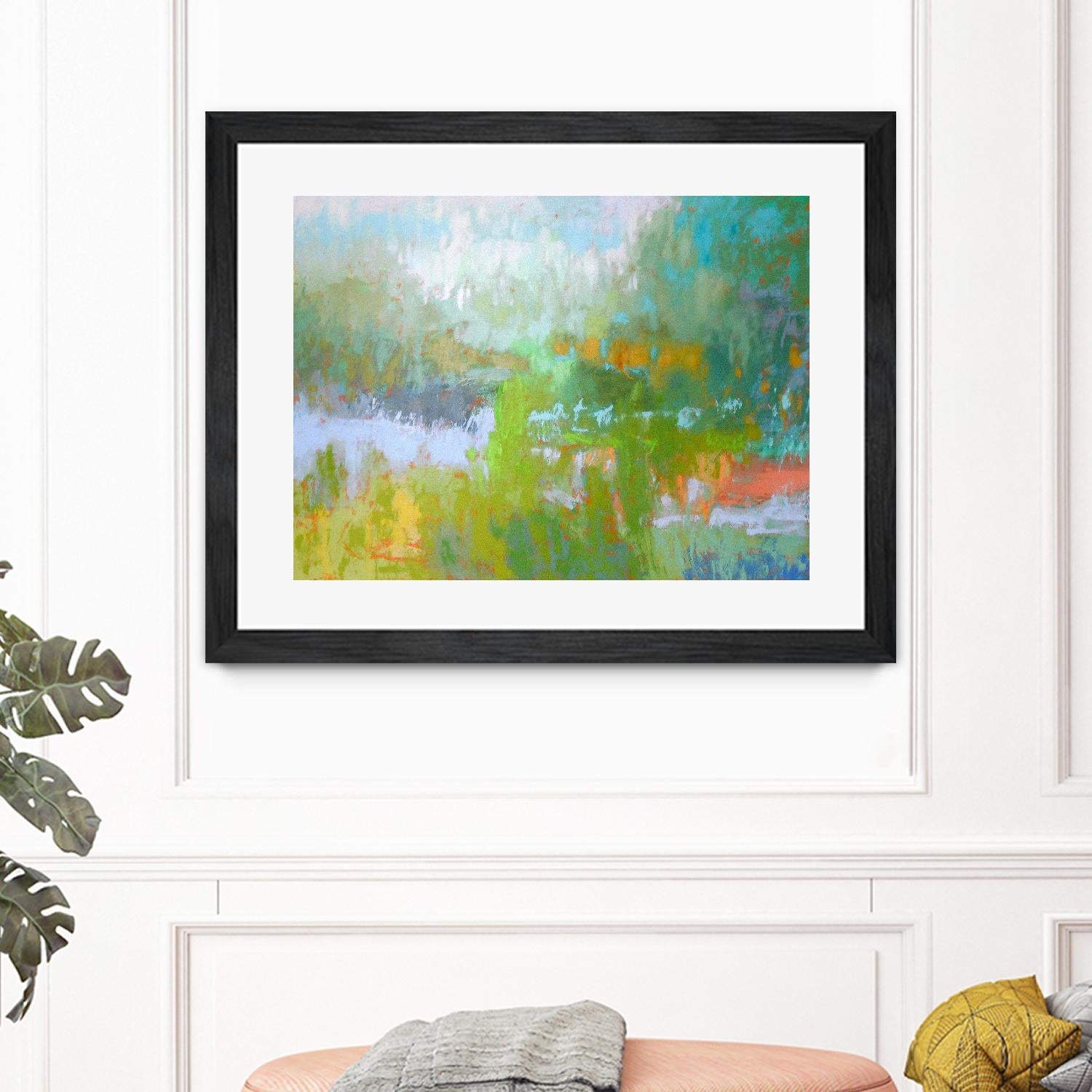 Southern Charm by Jane Schmidt on GIANT ART - multicolor landscapes; contemporary