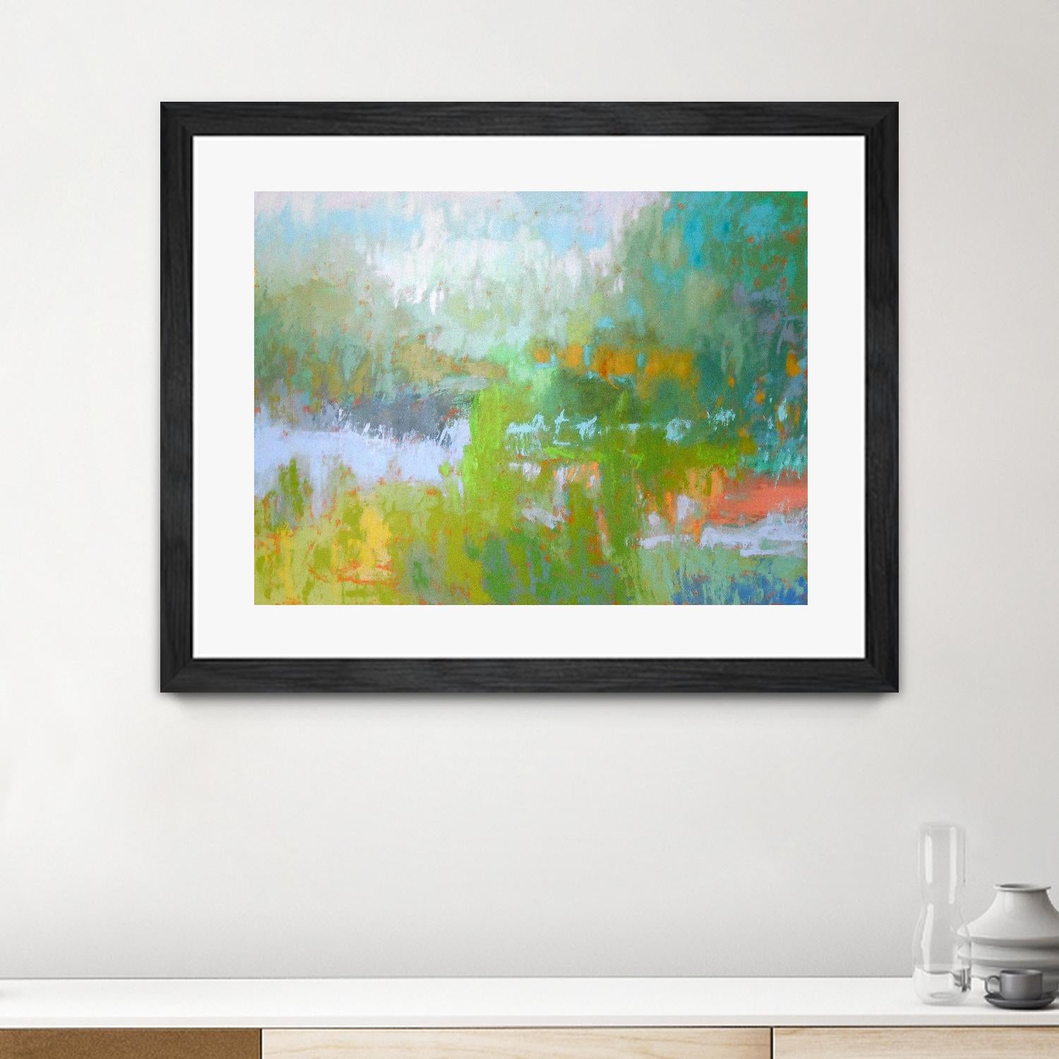 Southern Charm by Jane Schmidt on GIANT ART - multicolor landscapes; contemporary