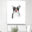 I'm Not Your Clown by Balazs Solti on GIANT ART - white animals