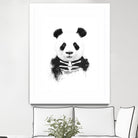 Zombie Panda by Balazs Solti on GIANT ART - white animals