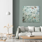 Stags in Mist by Dawn Stacey on GIANT ART - multicolor contemporary; animals