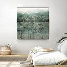 Swans Flying High by Dawn Stacey on GIANT ART - multicolor contemporary