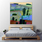 From What I Heard by Jane Schmidt on GIANT ART - multicolor contemporary; landscapes
