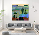 From What I Heard by Jane Schmidt on GIANT ART - multicolor contemporary; landscapes