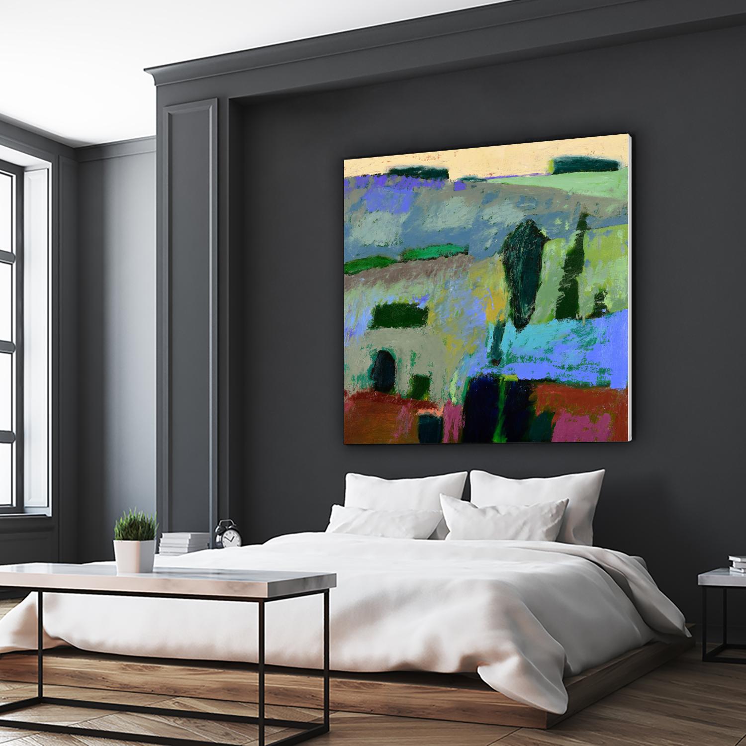 From What I Heard by Jane Schmidt on GIANT ART - multicolor contemporary; landscapes